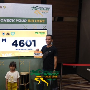 Race photo from ARUTMIN BORNEO RUN 2025