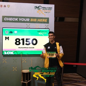 Race photo from ARUTMIN BORNEO RUN 2025