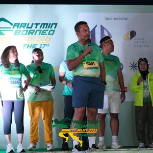 Race photo from ARUTMIN BORNEO RUN 2025