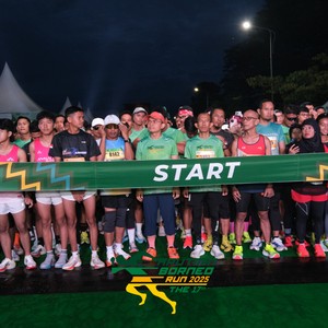 Race photo from ARUTMIN BORNEO RUN 2025