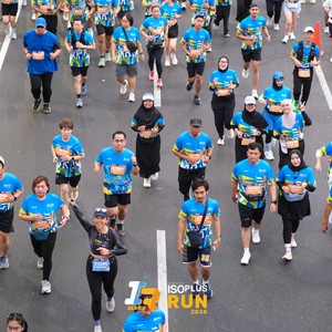 Race photo from ISOPLUS RUN 2026 - JAKARTA