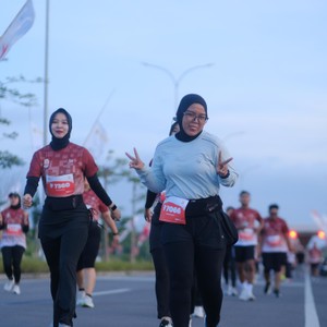 Race photo from KEDIRI HALF MARATHON 2026