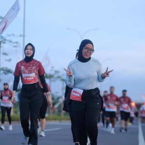 Race photo from KEDIRI HALF MARATHON 2026