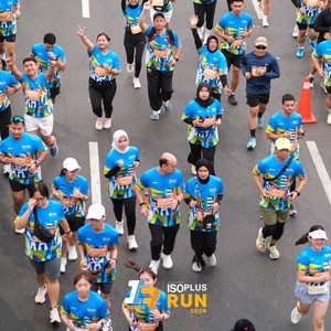 Race photo from ISOPLUS RUN 2026 - JAKARTA