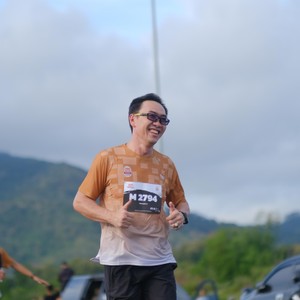 Race photo from KEDIRI HALF MARATHON 2026