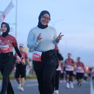 Race photo from KEDIRI HALF MARATHON 2026