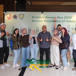 Race photo from ARUTMIN BORNEO RUN 2025