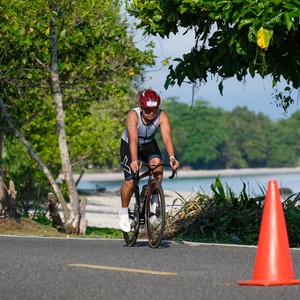 Race photo from Belitung Multisport Festival