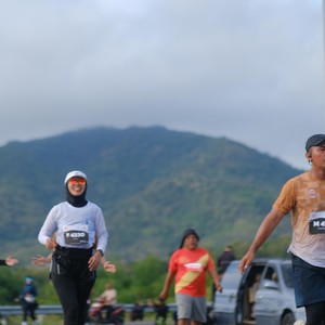Race photo from KEDIRI HALF MARATHON 2026