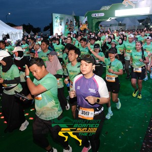 Race photo from ARUTMIN BORNEO RUN 2025