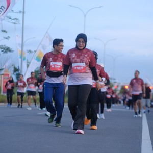 Race photo from KEDIRI HALF MARATHON 2026