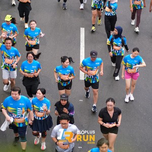 Race photo from ISOPLUS RUN 2026 - JAKARTA