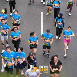 Race photo from ISOPLUS RUN 2026 - JAKARTA