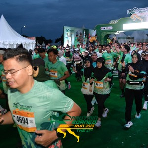 Race photo from ARUTMIN BORNEO RUN 2025