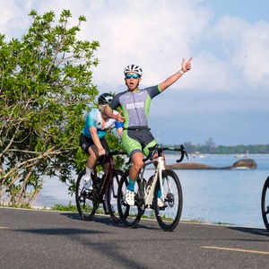 Race photo from Belitung Multisport Festival