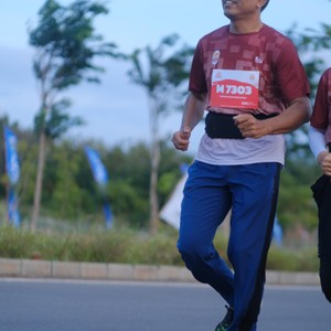 Race photo from KEDIRI HALF MARATHON 2026