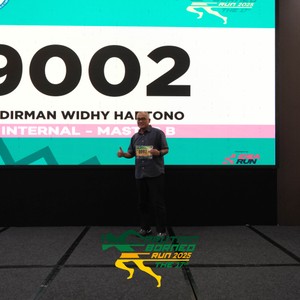 Race photo from ARUTMIN BORNEO RUN 2025