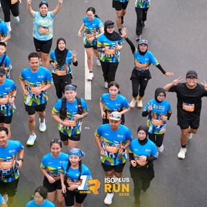 Race photo from ISOPLUS RUN 2026 - JAKARTA