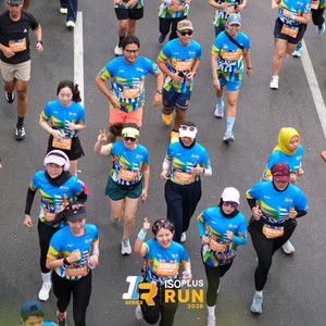 Race photo from ISOPLUS RUN 2026 - JAKARTA