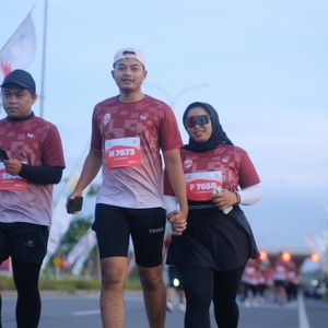 Race photo from KEDIRI HALF MARATHON 2026