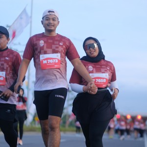 Race photo from KEDIRI HALF MARATHON 2026