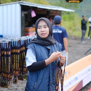 Race photo from KELUD VERTICAL CHALLENGE 2025