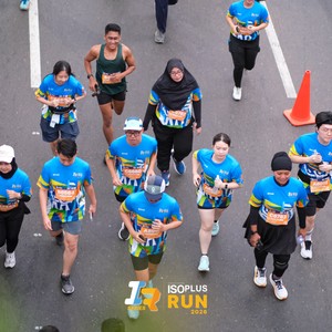 Race photo from ISOPLUS RUN 2026 - JAKARTA