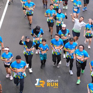 Race photo from ISOPLUS RUN 2026 - JAKARTA