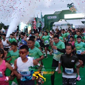 Race photo from ARUTMIN BORNEO RUN 2025