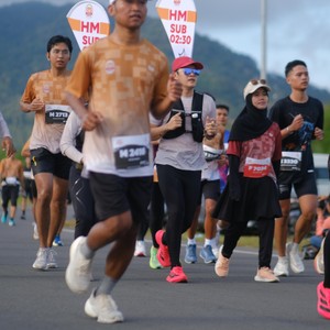 Race photo from KEDIRI HALF MARATHON 2026