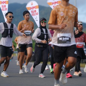 Race photo from KEDIRI HALF MARATHON 2026