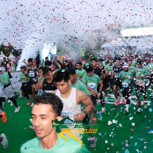 Race photo from ARUTMIN BORNEO RUN 2025