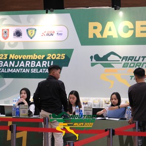 Race photo from ARUTMIN BORNEO RUN 2025