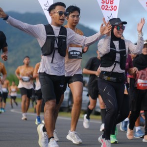Race photo from KEDIRI HALF MARATHON 2026