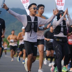 Race photo from KEDIRI HALF MARATHON 2026