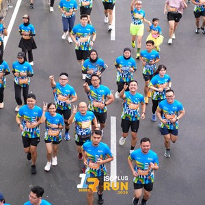 Race photo from ISOPLUS RUN 2026 - JAKARTA
