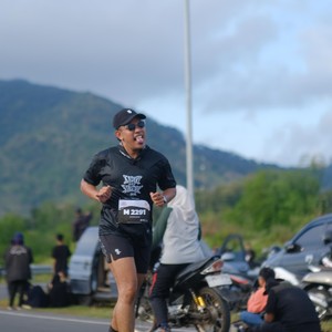 Race photo from KEDIRI HALF MARATHON 2026