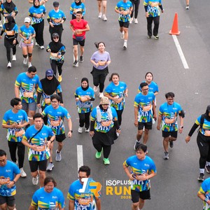 Race photo from ISOPLUS RUN 2026 - JAKARTA