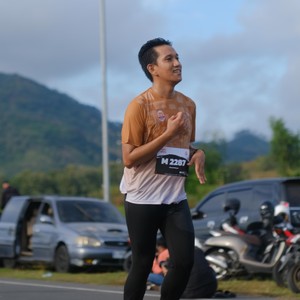 Race photo from KEDIRI HALF MARATHON 2026