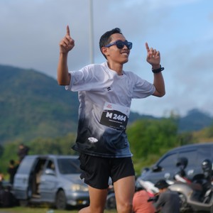 Race photo from KEDIRI HALF MARATHON 2026