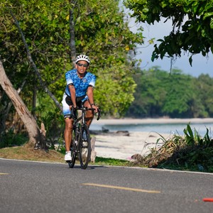 Race photo from Belitung Multisport Festival