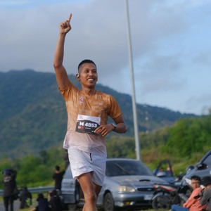 Race photo from KEDIRI HALF MARATHON 2026