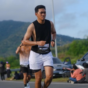 Race photo from KEDIRI HALF MARATHON 2026