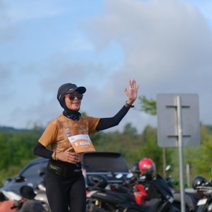 Race photo from KEDIRI HALF MARATHON 2026