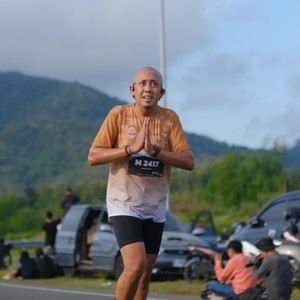 Race photo from KEDIRI HALF MARATHON 2026
