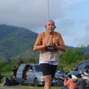 Race photo from KEDIRI HALF MARATHON 2026