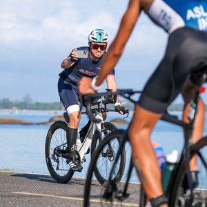 Race photo from Belitung Multisport Festival