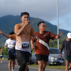 Race photo from KEDIRI HALF MARATHON 2026