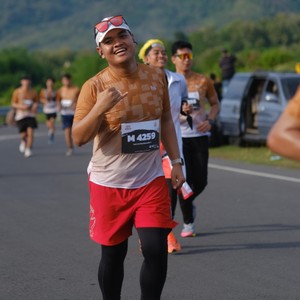 Race photo from KEDIRI HALF MARATHON 2026