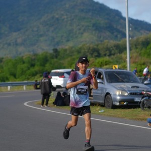Race photo from KEDIRI HALF MARATHON 2026